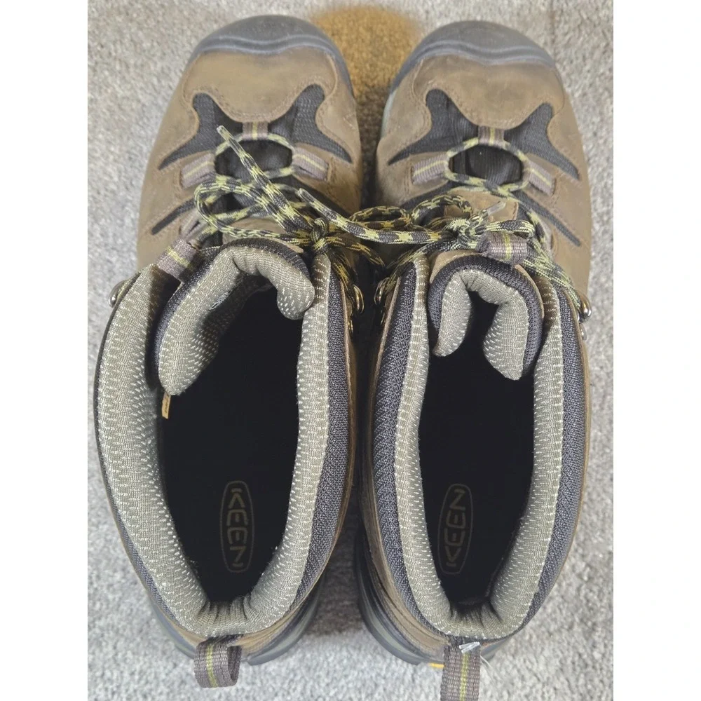 KEEN Dry Men's Gypsum 2 Mid Waterproof Hiking Boots Size 15 Excellent Condition